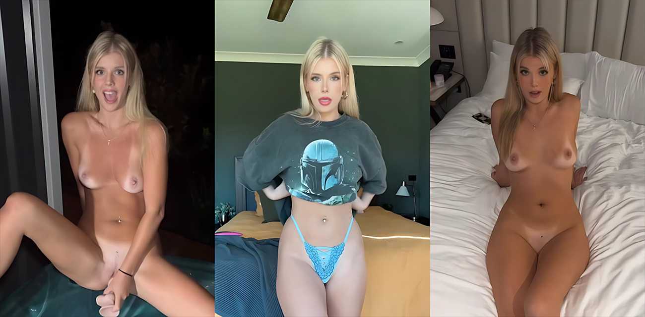 澳洲OF女王【LaylaRoo】新片流出，温泉假屌自慰潮吹，轮船上服侍富二代口交内射淫荡十