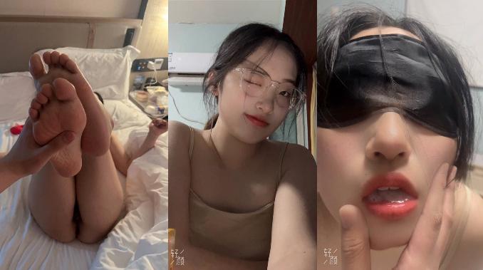 高颜值眼镜母狗【任梓欣】极品身材长腿反差婊，表面女神私下母狗被大屌主人拿下彻底沦