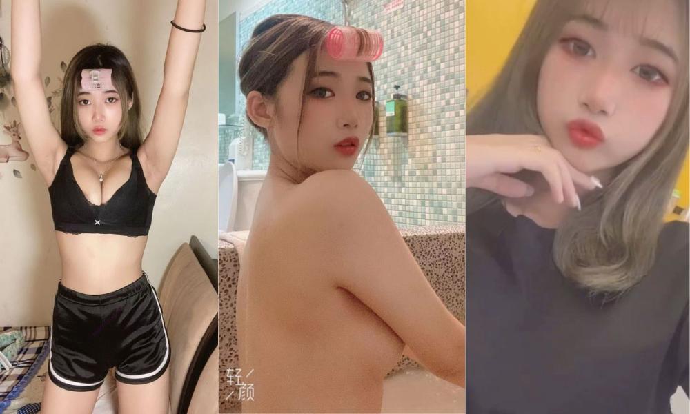 台湾G奶眼镜美女想当艺人，被假经纪人忽悠拍摄各种骚姿视频