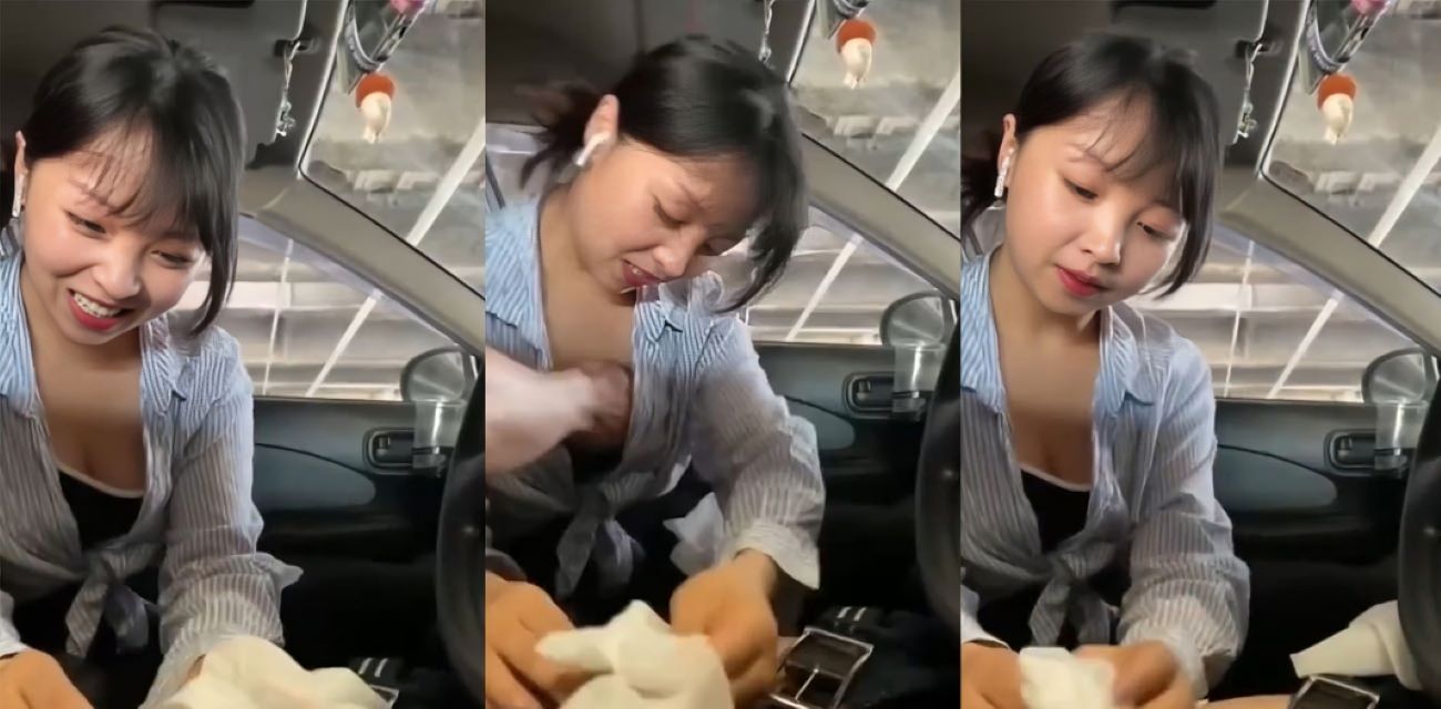 广西4S店清纯销售【小惠】试驾时直接口爆服务客户，樱桃小嘴含住肉棒猛吸偷拍视频全网