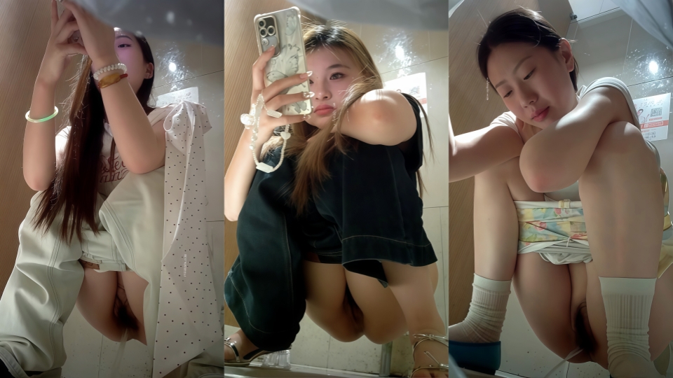 7月新流出-魔手外购酒吧女厕前景高清偷拍小姐尿尿，花裙靓妹喝高了抠喉呕吐