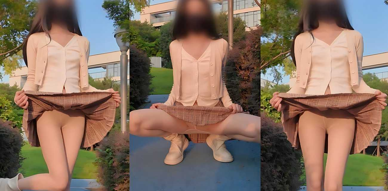 肉丝御姐【犬九 Joioio】会员定制福利私拍，身穿jk制服户外露出足挑逗痴汉肉棒，房间