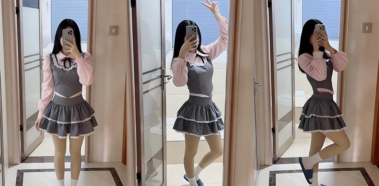 约炮大神【清清学长】在万达厕所操翻JK嫩妹，口交后入秒变浪女，刺激度爆棚