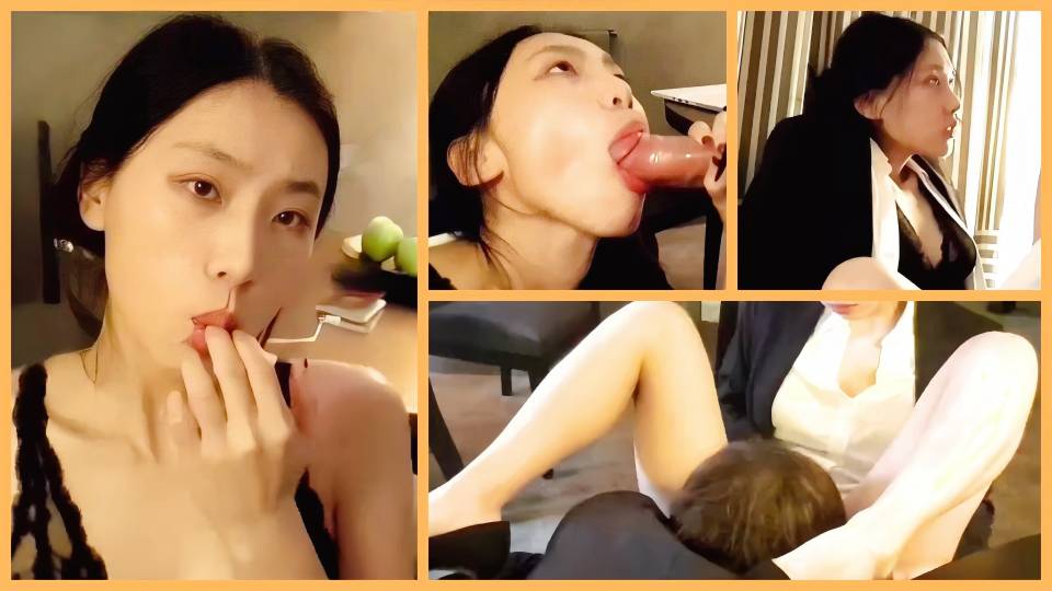 【女王刘玥】女经理惩罚迟到的男员工