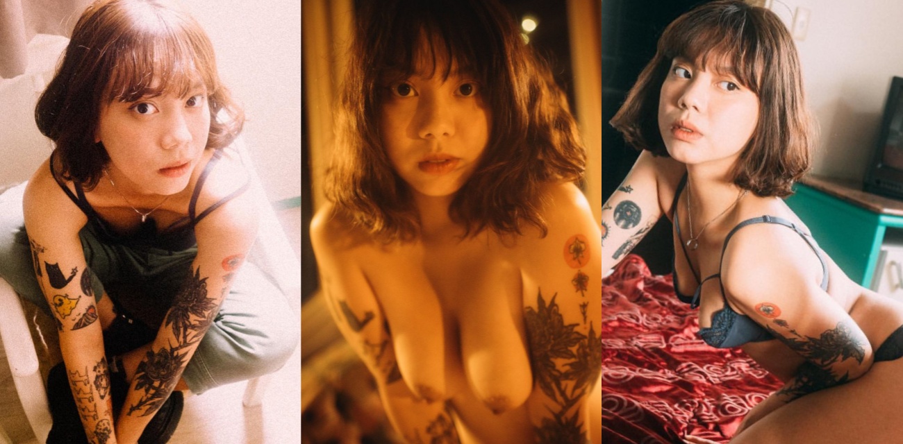 20岁纹身学生妹【陈妤婕】惨遭闺蜜背刺，手机性爱视频被录屏曝光，小母狗全程浪叫骚话