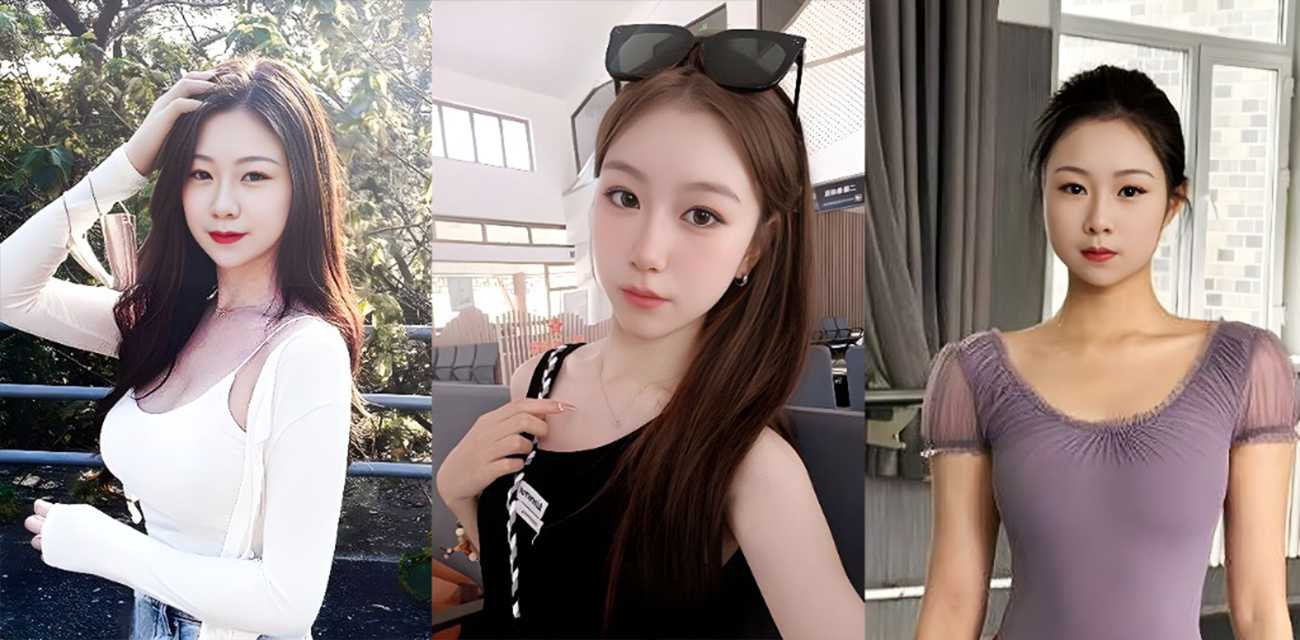 广东舞蹈系美女学生妹【张曦月】群交视频被曝，裸贷跑路惨遭四男轮奸，狗链羞辱前后夹