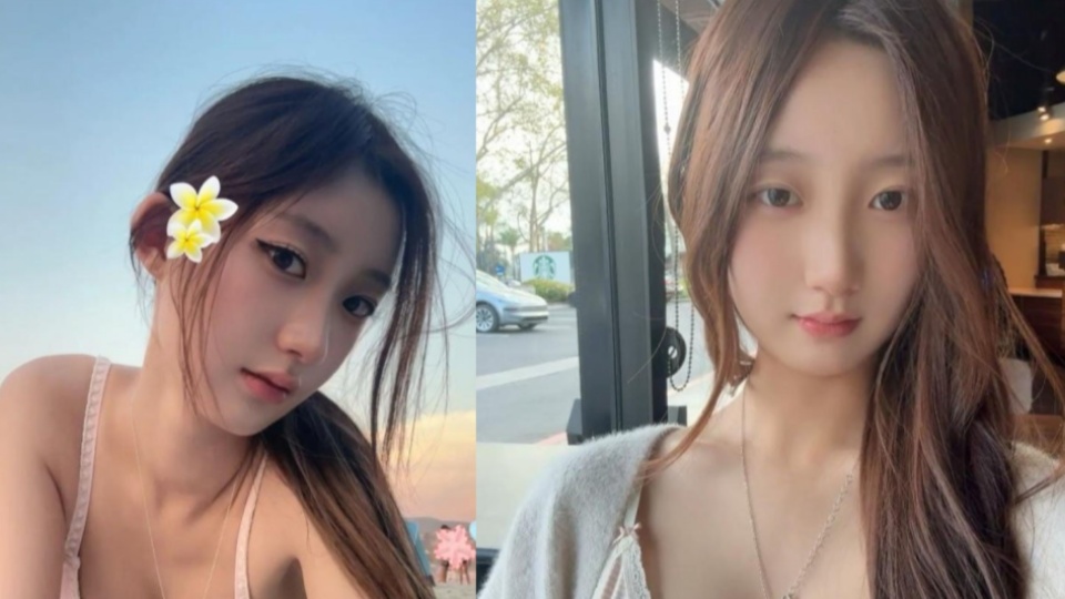 洛杉矶留学生【张姝玘】！出国后放飞自我撕掉伪装 各种骚照视频在网上疯传 尺度大到辣
