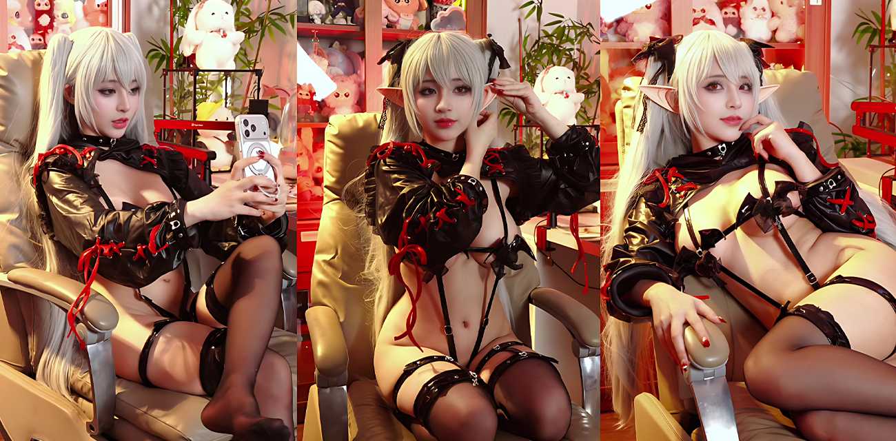 越南福利姬【yuumeilyn】化身性感魅魔，勾魂曲线曼妙风骚，阿黑颜吐舌展示反差本性