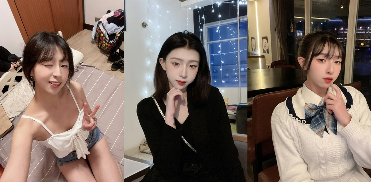 常州大学女神【黄思瑶】情侣私拍曝光，清纯辣妹身穿女仆制服口交侍奉男友肉棒，白虎蜜