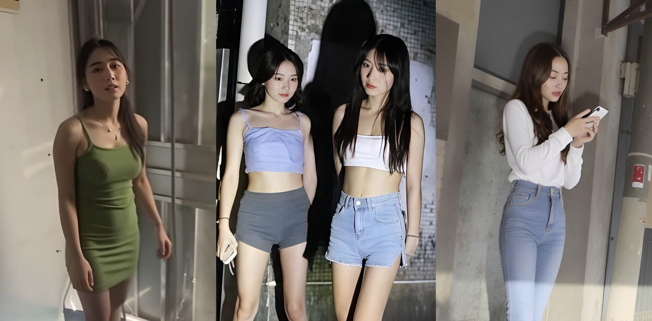 广西南宁琅西菜市站街女后续，火爆全网后竟排起长龙队，小姐姐骚逼被操到冒烟嫖客蜂拥