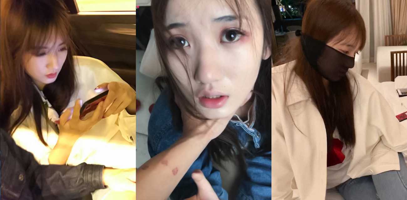 江大高颜值校花与男友性爱视频流出，跪地口交吞吐肉棒男友双指扣穴淫水喷溅，妥妥的反