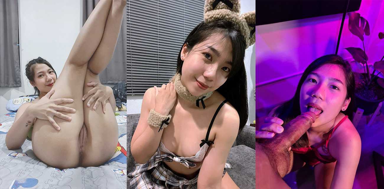 泰国精盆小母狗【mickeemouse】性爱视频被曝，被金主无套爆操淫浆横流