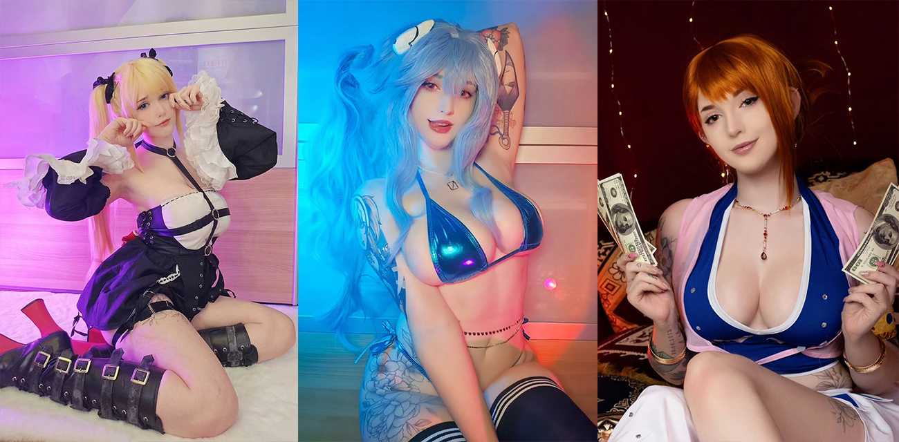 巨乳COS福利姬【Enafox】付费新作，小狐狸用水晶棒爆插嫩肛，玩双屌齐插粉穴玩法变态