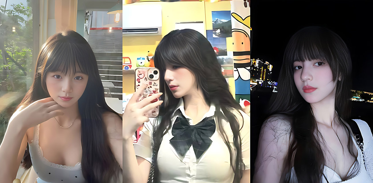 高颜值白嫩少女宿舍自拍不雅视频外泄，各种情趣内衣加持超反差，手摸美乳扣穴特写，代