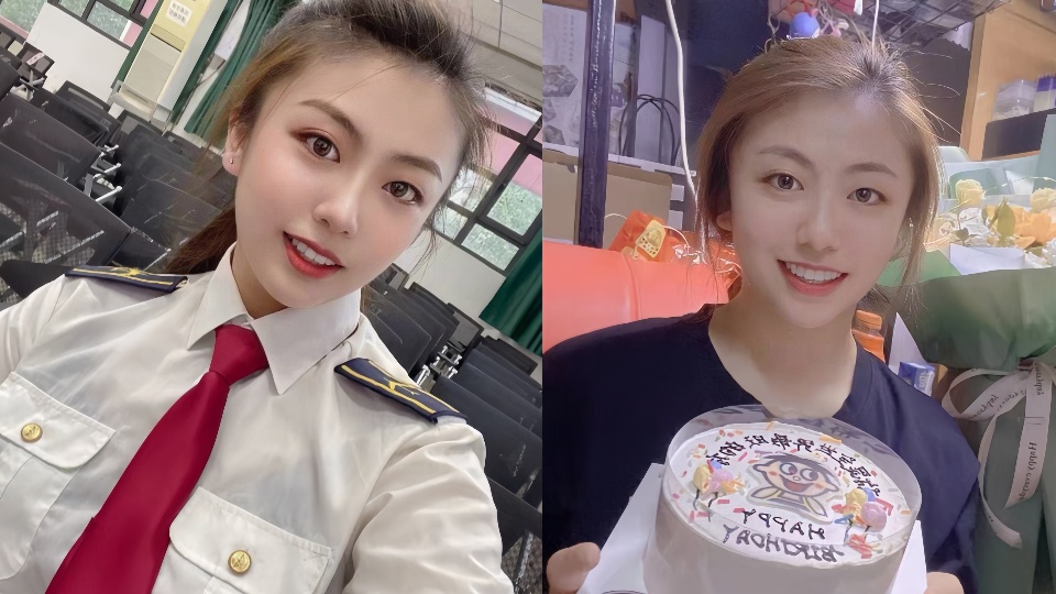 滨海新区美女公务员，长的很有福气面相笑起来真是个美女一枚，没想到私下竟是这样的一
