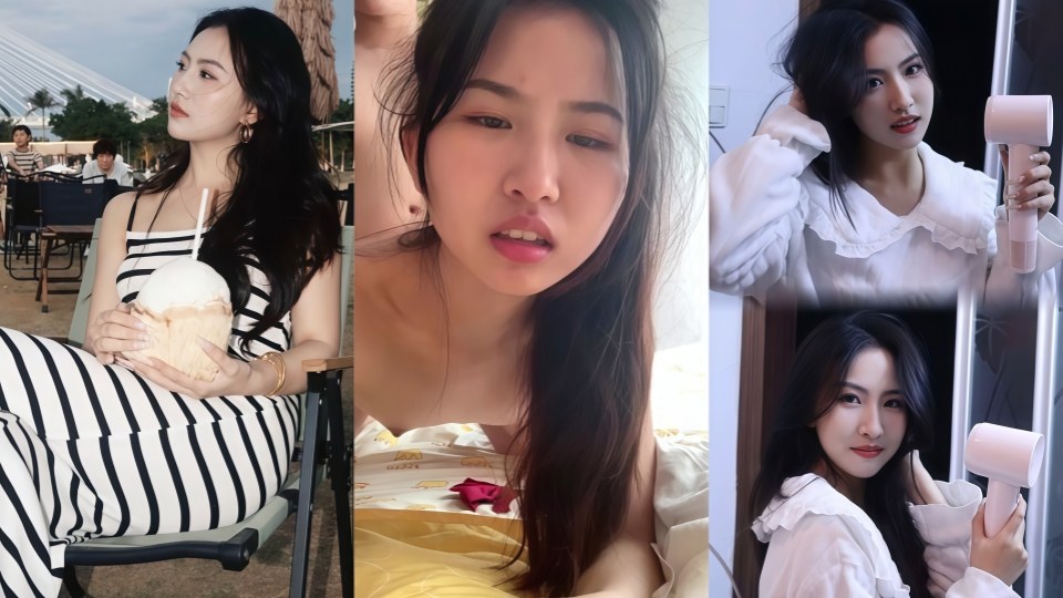 【苹果原相机云端泄密】重庆露脸美女小姐姐，极致反差青春气质，床上束缚蒙眼是爸爸的
