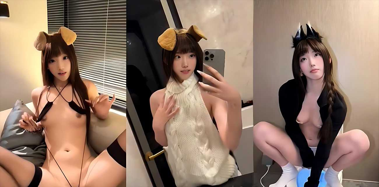 推特网黄少女【菠萝酱】万元定制合集，不同制服露点挑逗，美乳雪肌媚态毕露，邻家妹妹