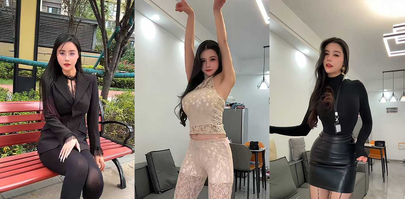 150万粉网红御姐【多吃生菜】情趣COS热舞集锦，百变情趣淫装冷艳诱人，甩奶抖臀撩人淫