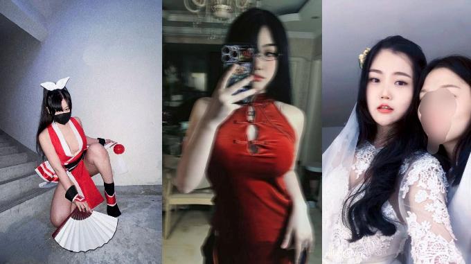 济南极品反差美女【刘孟淑】微胖的身材穿上女仆装跪舔深喉，超性感超刺激