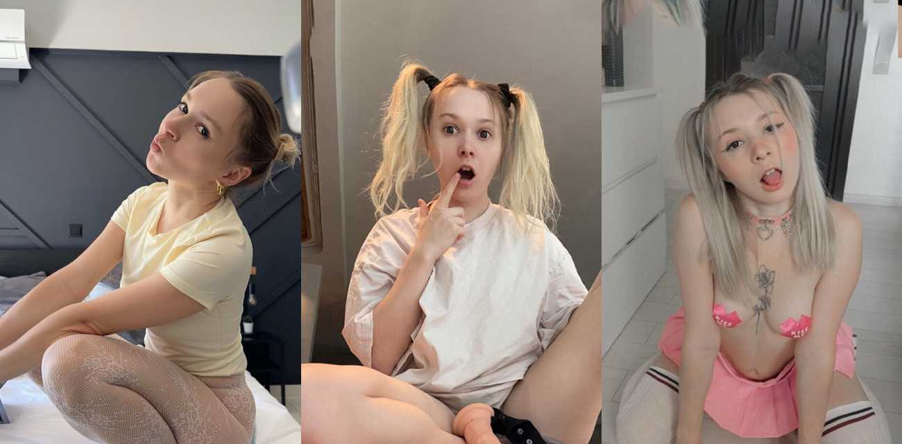 欧美二次元少女【CreamySpot】炮机自慰私拍，赛博风格尤物体验幻龙高潮抽插，白虎蜜穴