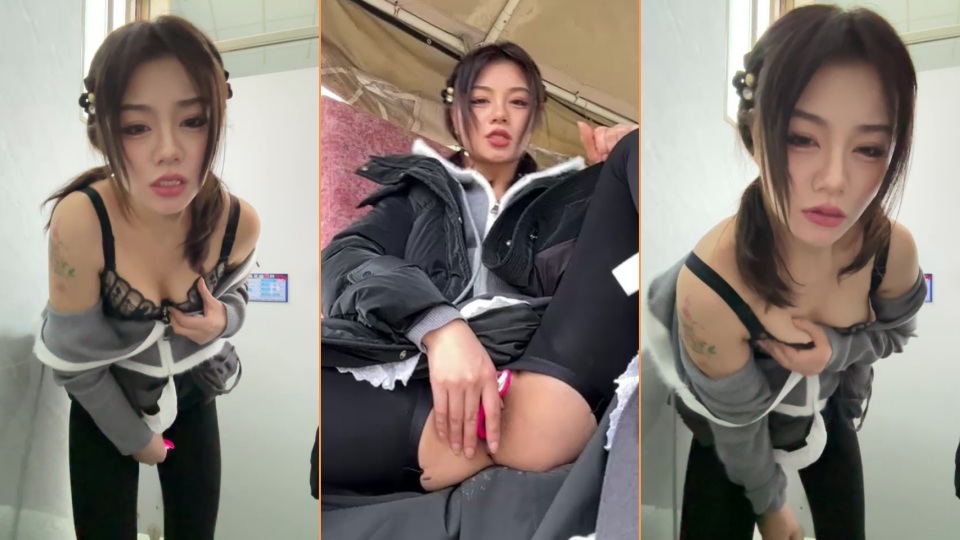 大胆御姐，反差骚母狗【Asia-GoodLuck】户外极限露出，开裆裤内塞跳蛋继续景区自慰喷