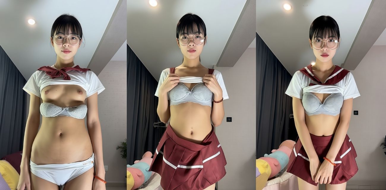 新晋美女主播【topping】直播被大叔各种玩弄，性感JK被直冲盖火，母狗实锤
