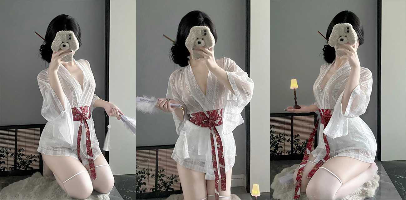 日本巨乳博主【muchitina】和服诱惑，跪舔乳交玩骑乘，完美肉体骚浪入骨